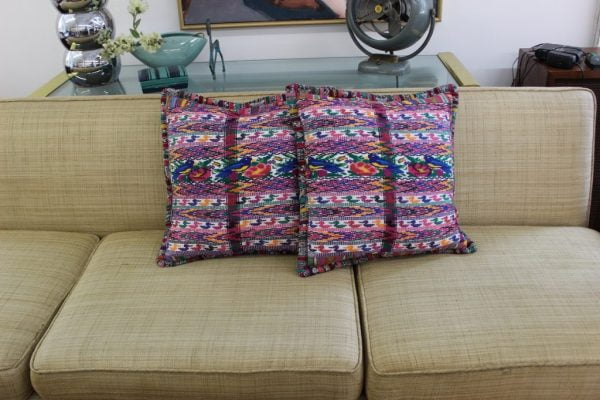 Guatemalan textile cushion cases