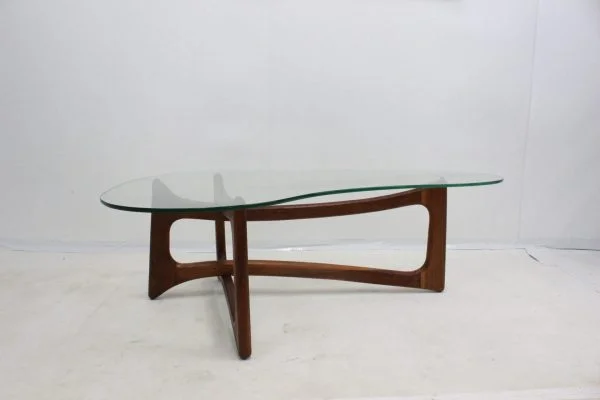 Adrian Pearsall Glass coffee table | - Image 6